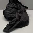 120 Inch Stain and Wrinkle Resistant Washable Polyester Table Cloth, Decorative Table Cloth for Dining Table, Buffet Parties and Wedding, Black