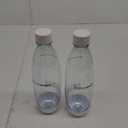 Sodastream 1L Twin Pack Dishwasher Safe Slim Bottle (White) (33.8 Ounces)