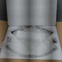 Crowye 4 Pcs Corner Shower Shelf 2-tier Glass Corner Shelf Stainless Steel Wall Mounted Bathroom Organizer for Storing Shower Gel Shampoo Brush, 9.25 Inches (Black)