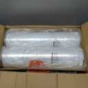 JARLINK Stretch Film, 80 Gauge,15 Inch x 1000 Feet Shrink Wrap for Pallet Wrap, Industrial Strength Stretch Wrap up to 800% Stretch with Handles, Moving Wrapping Plastic Roll, 2 Pack