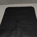 Silicone Dish Drying Mat for Multiple Usage,Easy clean,Eco-friendly,Heat-resistant Silicone Mat for Kitchen Counter or Sink,Refrigerator or Drawer Liner Black XL 18 inches x 16 inches