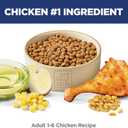 Hill's Science Diet Adult 1-6, Adult 1-6 Premium Nutrition, Dry Cat Food, Chicken Recipe, 4 lb Bag