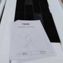 Tribesigns Mirrored Console Table, 39 Modern Entryway Table with C-Shaped Base, Glass Hallway Sofa Tables for Living Room & Entrance, Silver