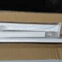 Hand Rails for Outdoor Steps,4 Step White Stair Railing Kit