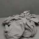 Amazon Basics Lightweight Pleated King Size Bed Skirt, Fade Resistant, Machine Washable, King, Light Grey, Solid