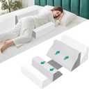 Side Sleeping Trainer Anti Snoring Devices, Anti snoring Pillow 3-Set Solution, Alleviate Snoring by Relaxed Throat Tissues, Lightweight & Comfortable