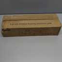 BAYKA Wall Shelves for Bedroom Decor, Floating Shelves for Living Room Kitchen Storage, Wall Mounted Rustic Wood Floating Shelves for Kids Books, Corner Shelf for Bathroom(Gray White Set of 4)