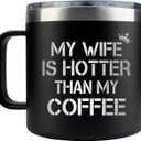 Christmas Gifts for Husband from Wife - Gifts for Him - Husband Mug Coffee 14oz Black