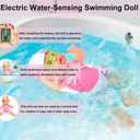 Swimming Baby Toy,2026 New Upgraded Waterproof Swimmer Toy,Electric Water Baby Toy, Backstroke Swimming Toy for Pool, for Pool/Bathroom Boy & Girl Gifts