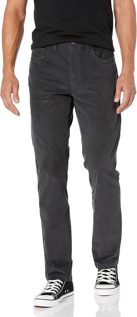 Goodthreads Men's Straight-Fit 5-Pocket Comfort Stretch Corduroy Pant 
40W x 28L