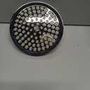 High Pressure Shower Head - Anti-Clogging Silicone Nozzles - 2.5 GPM Removable Restrictor - Easy to Clean Adjustable Replacement - easy to install with Plumbers Tape - 6 inch - Classic Chrome Finish