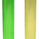 Party Essentials Party Supplies Plastic 1.5 Ounce Test Tube Shot Glasses for Liquor, Whiskey, Tequila, Vodka, 15-Count, Gold & Green