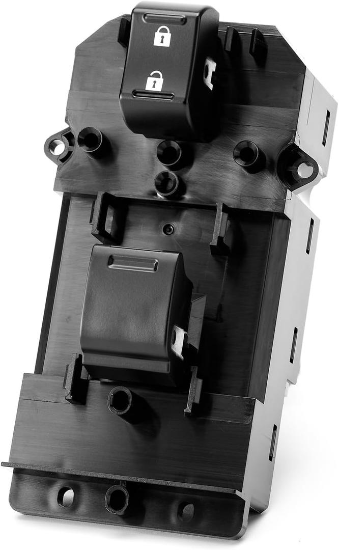 Power Window Switch Passenger Side for Honda Accord 2008 2009 2010 2011 2012,Front Right Window Control with Door Lock Switch Button,Honda Accord for 35760TA0A01 1S13128 DWS450 (No Auto)