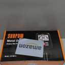 SUNPOW Metal Detector for Adults & Kids, Kids Metal Detector kit Waterproof for Gold Detecting, Stable Anti-Interference, Higher Accuracy, Bigger LCD Display, 4 Modes, 8" Search Coil, MD13 (Black)