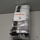 RUGGED RHINO 8 Pack Heavy Duty Extra Large Moving Bags, Durable Bag with Strong Handles and Zipper, Moving Boxes Alternative for College Packing, Holiday Decor, Space Saving Storage with Label, Clear (Translucent)