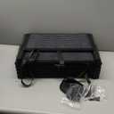 Extra Wide Dog Ramp for Car Truck and SUV Dog Stairs for Large Dogs Folding Pet Stairs with Non-Slip Rug Surface Supports Up to 280 lbs (Wide 6 Steps)