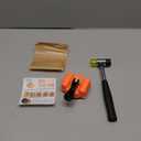 Heavy Duty Floor Gap Fixer Tool with Rubber Mallet, Laminate Flooring Tools with Enhanced Suction Cup & 5 PCS Sticky Pads for Wood Floor, Laminate, Vinyl Plank, Hardwood