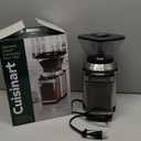 Cuisinart Coffee Grinder, Electric One-Touch Automatic Burr Coffee Grinder with 18-Position Grind Selector, Cup Size Selector for 4  18 Cups, DBM-8P1, Black Stainless