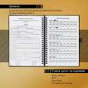 Journal  Premium Log Book & Workout Planner Designed by Gym Experts, 12 Weeks Workout & Macro Tracker, Gym Hardcover Notebook, Exercise Journal for Men & Women, Undated A5 Size