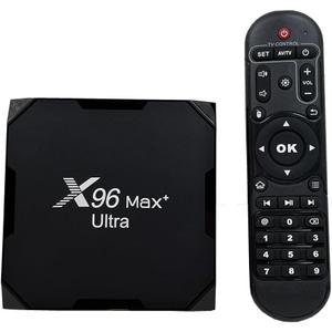 4GB 64GB X96 Max Plus Ultra TV Box Android 11 Amlogic S905X4 2.4G/5GHz Dual WiFi BT4.0 USB3.0 Support AV1 H.265 8K 24fps 4K 60fps HDR Box
