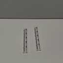 5" Capacity Rain Gauge Glass Replacement Tube for Yard Garden Outdoor, Set of 2