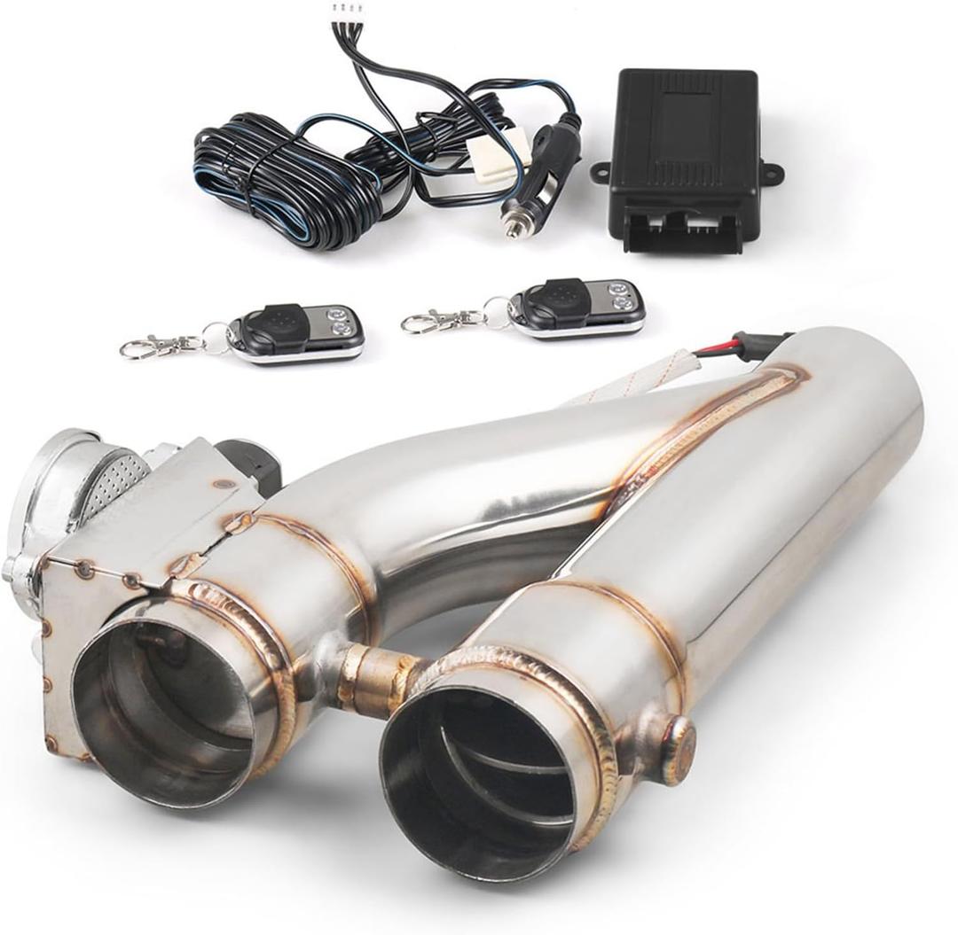 Universal 3 Inch Stainless Steel Exhaust Pipe Kit