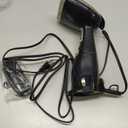 Conair Handheld Garment Steamer for Clothes, Turbo ExtremeSteam 1875W Fabric Steamer, Portable Handheld Design, Strong Penetrating Steam, Black