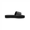 Volcom womens Not So Simple Platform Slide Sandal (9, Black)