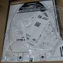 KOHLER 4636-RL-96 Cachet ReadyLatch Elongated Toilet Seat Slow Close Soft Close, Toilet Seat Quiet Lid, Contoured Grip-Tight Bumpers Installation Hardware, Apartment Essentials, Biscuit