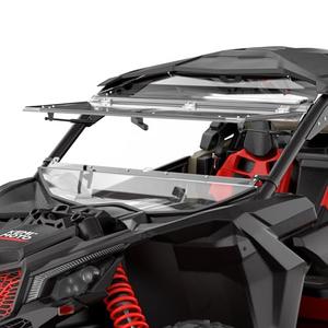 Amazon.com: KEMIMOTO X3 Flip Windshield Compatible with Can-Am Maverick X3 & X3 Max, Scratch Resistant Hard Coated 1/4" Thick Polycarbonate Front Full Windshield (Clear) : Automotive