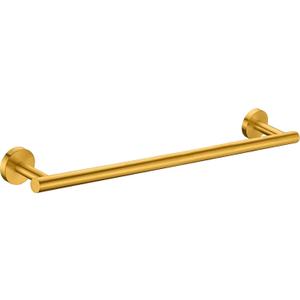 24 Inches Brushed Gold Towel Bar Bathroom Hardware 304 Stainless Steel Wall Mounted Kitchen Towel Holder Cloths Hanger
