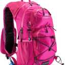 Insulated Hydration Backpack Pack with 2L Water Bladder Lightweight 22L Hiking Backpack Bag for Women Men Daypack for Hiking Running Festival Camping Biking