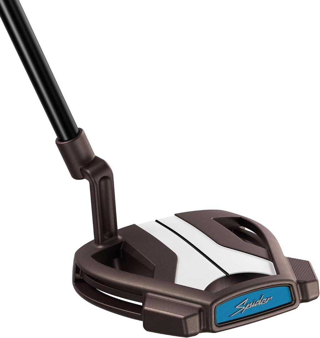 TaylorMade Golf Spider Tour X Putter True Path L Neck Righthanded 33 Inches, Steel, Plumber Neck, Pistol, Black
