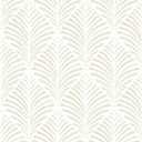 Safiyya 17.3"x393" Peel and Stick Wallpaper Boho Contact Paper Beige Modern Wall Paper Self Adhesive Removable Wallpaper for Bedroom Vinyl Rolls
