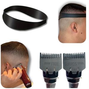 Self Fade Haircut Kit | Fade Guide Band Neckline Shaving Template | Skin Fade Guidelines for DIY Haircuts | Fade & Taper Haircut Guide for Hair Clippers Self Fade Haircut Kit | Fade Guide Band Neckline Shaving Template | Skin Fade Guidelines for DIY Haircuts | Fade & Taper Haircut Guide for Hair Clippers