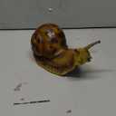 Garden Snail Sculpture, Reptile Resin Sculpture, Suitable for Outdoor Courtyard Pond Garden Lawn Decor Landscape, is The for Garden Enthusiasts (4 inches)