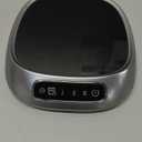 Coffee Mug Warmer, USB Powered Coffee Cup Warmers for Desk, Three Adjustable Temperature Settings and an Automatic Power-Off Function for Tea, Hot Cocoa, Milk (Gray)