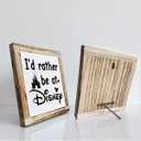3 x Rustic Wood Sign, Wooden Plaques Sign Table Decor, Small Wooden Box Signs, Home Decor Accent, Desk Decoration Art, Work Humor, Friend Coworker Signs, Office Decoration Art