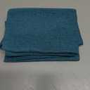 MIULEE Pack of 2 Decorative Outdoor Solid Waterproof Throw Pillow Covers Faux Linen Garden Farmhouse Coastal Cushion Cases for Summer Patio Tent Balcony Couch Sofa 12x12 Inch Turquoise