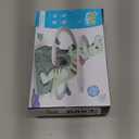 Dinosaur Chasing Race Track, Dinosaur Climbing Slide Stair Toy, Electric Dino Roller Coaster with Light and Music Electric Race Track Game Set Fun Track Slide