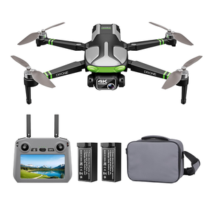 GPS Drones with Camera for Adults 4K, 5.7" FPV Touchscreen, 100-Min Flight Time, GPS Follow, Auto Return, Beginner Mode, Long Range Transmission, RC Quadcopter, Foldable RC Drone with 2 Batteries