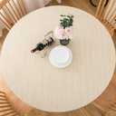 Heavy Duty Vinyl Round Fitted Tablecloth