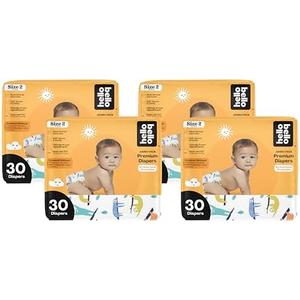 Hello Bello Premium Baby Diapers Size4 I 21Count of Disposable, Extra-Absorbent, Hypoallergenic Diapers with Snug and Comfort Fit I Sleepy Sloth (Pack of 4)