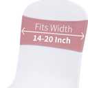 Peomeise 100pcs Dusty Pink Spandex Chair Sashes with Buckle Slider for Wedding, Party Decoration