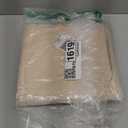 Socomi Set of 12 Linen Napkins Beige Easter Spring Cloth Napkins Washable Cotton Dinner Napkins Fringe 17"x17" for Wedding Party Bridal Baby Shower Birthday Table Decorations