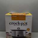 Crock-Pot 7 Quart Oval Manual Slow Cooker, Stainless Steel (SCV700-S-BR), Versatile Cookware for Large Families or Entertaining