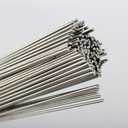 Stainless Steel Kabob Skewers - 13.2Inch Long Barbecue Skewers, Reusable Kebob BBQ Sticks for Shish Meat Shrimp (Set of 20pcs + 1 Tube Storage) (Round Skewers 35CM)