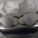 Wireless Earbuds, Bluetooth 5.4 Headphones Deep Bass Stereo, in-Ear Earphones with ENC Noise Canceling Mics, 45H Playtime Ear Buds Dual LED Display, IP7 Waterproof Wireless Headphones for Android iOS (Milky White)