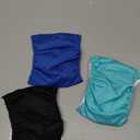 Paw Legend Washable Dog Belly Band Wrap Diapers for Male Dog | High Absorbing Puppy & Doggy Diapers Male (3 Pack,Blue,Aqua,Black,Medium)