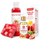 Feminine Wash & Yoni Soap Bar & Yoni Oil for Women pH Balance, Yoni Wash for Vaginal Moisturizing Remove Odor, 5.07 Fl.Oz Intimate Wash 1 Fl.Oz Organic Feminine Oil & 3.53oz Yoni Bar